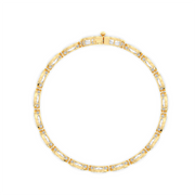 50PTS EACH MARQUISE BEZEL TENNIS BRACELET
