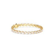7 ctw Pear Labgrown Diamond Tennis Bracelet