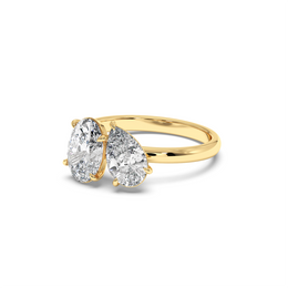 OVAL-PEAR RING