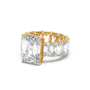 2 ctw Radiant-Emerald Labgrown Diamond Ring