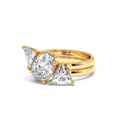5 ctw Oval-Pear Labgrown Diamond Ring