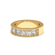 75PTS EACH ROUND ETERNITY BAND